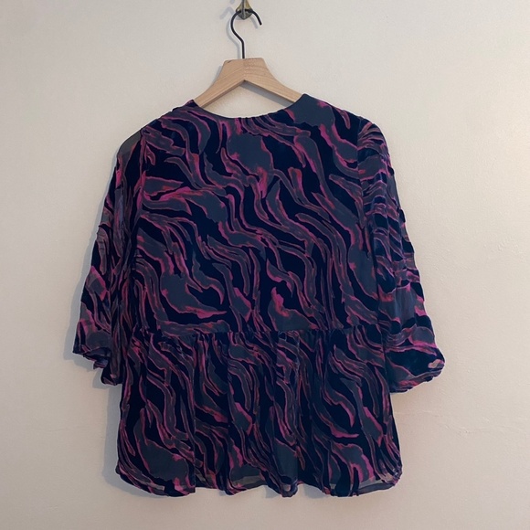 NWT Johnny Was Selene Tiered Top MEDIUM - Picture 5 of 12